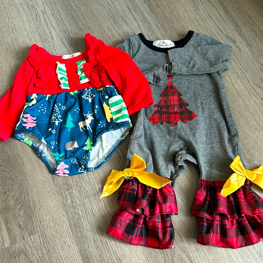 Christmas outfit. Bundle. Marie Nicole clothing